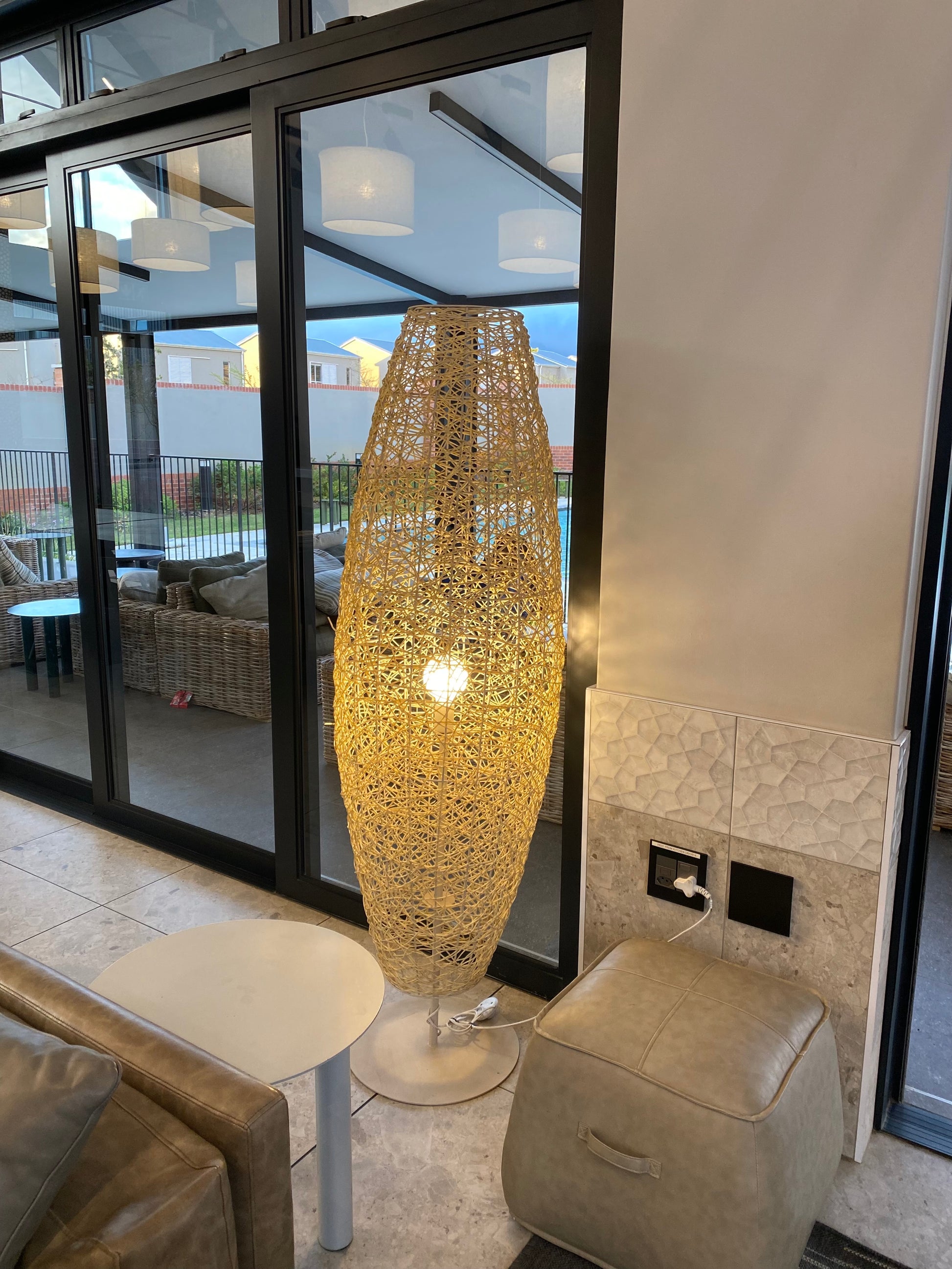 Malawi Crusty Lampshade