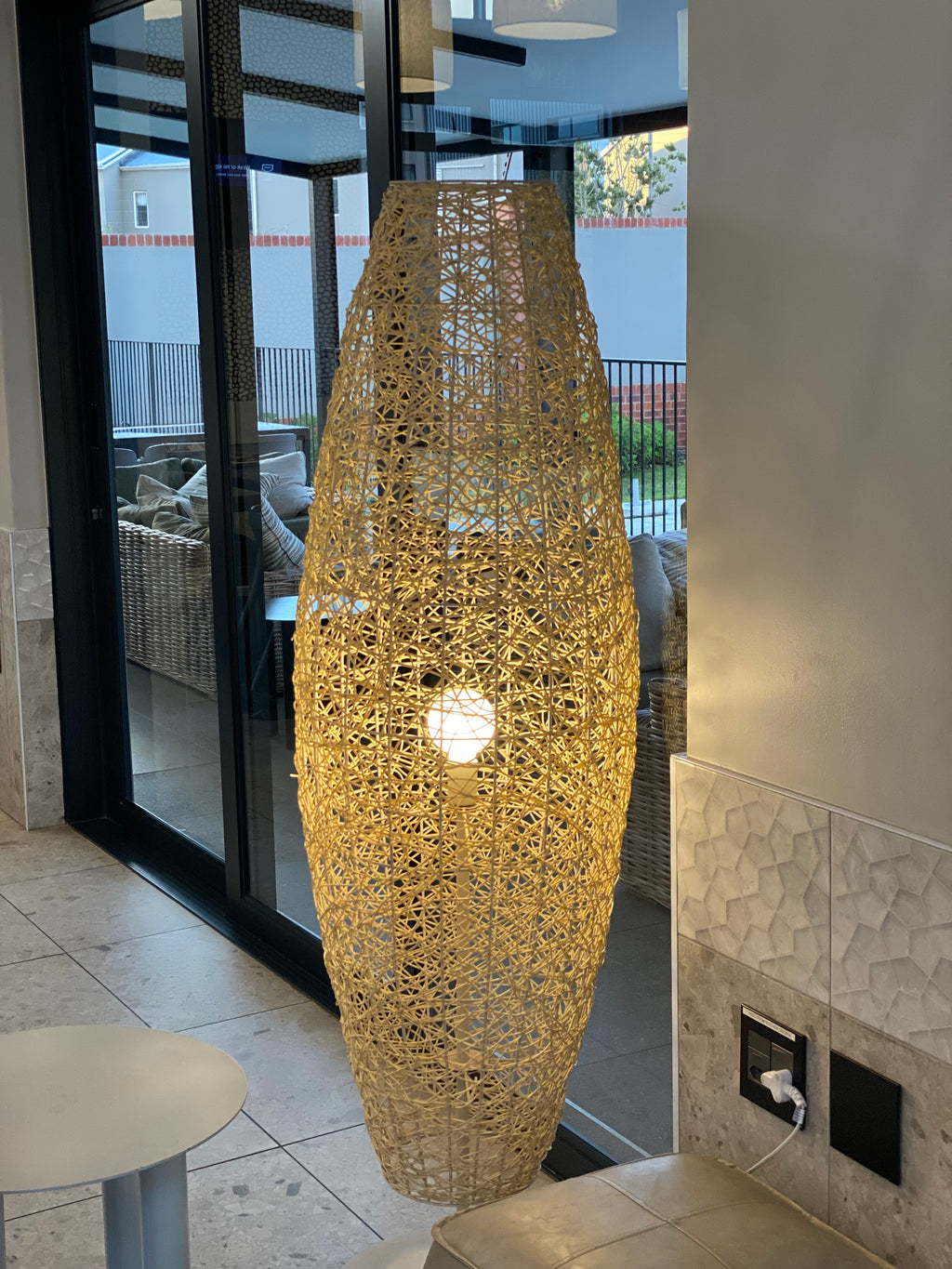 Malawi Crusty Lampshade