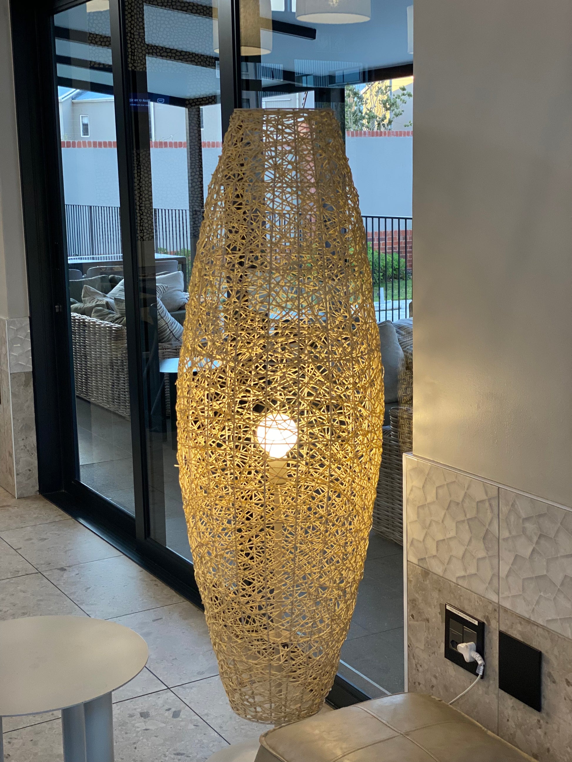 Malawi Crusty Lampshade