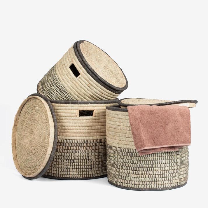 Malawi Baskets [Half Black]
