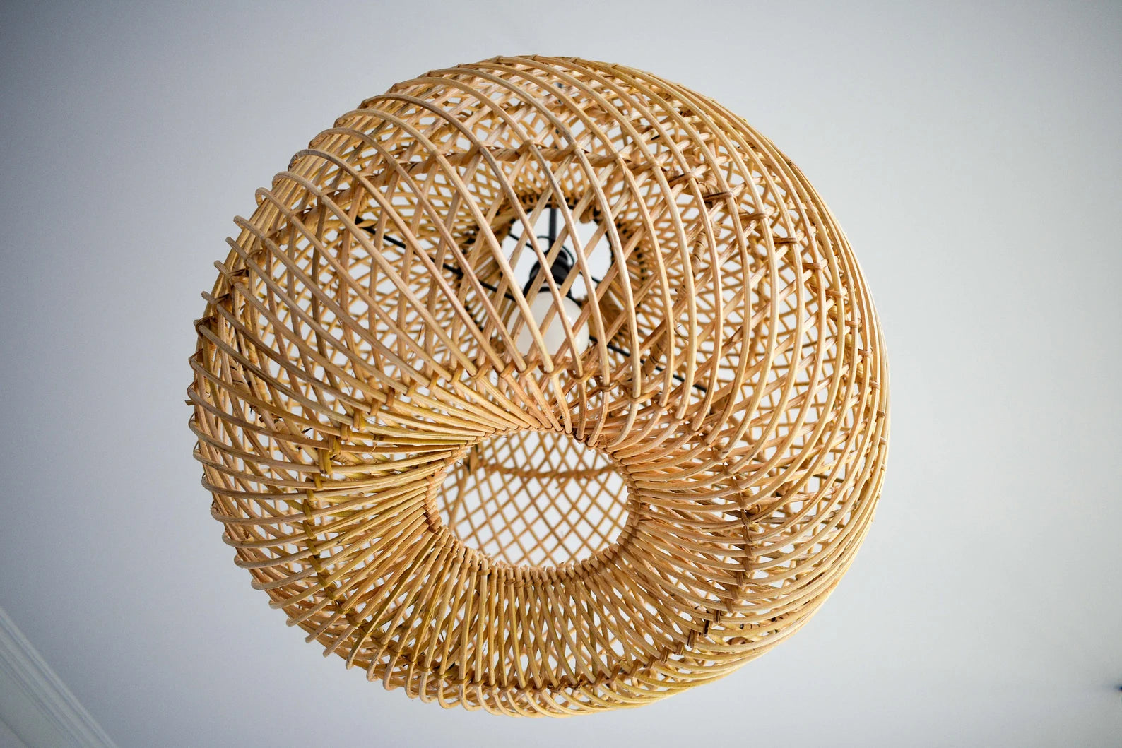 KANAWA WICKER LAMPSHADE