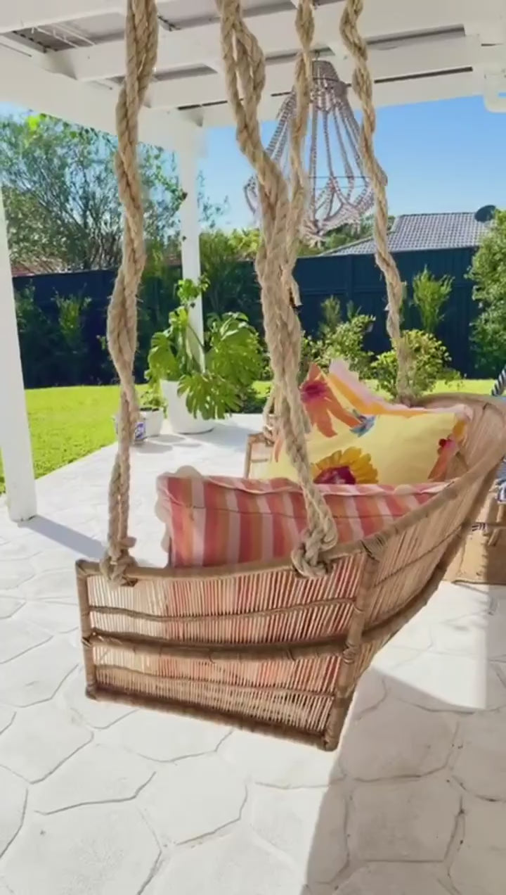 Traditional 2-seater Hanging Loveseat